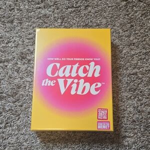 Catch the Vibe Board Game What Do You Meme? How Well Do Your Friends Know You?